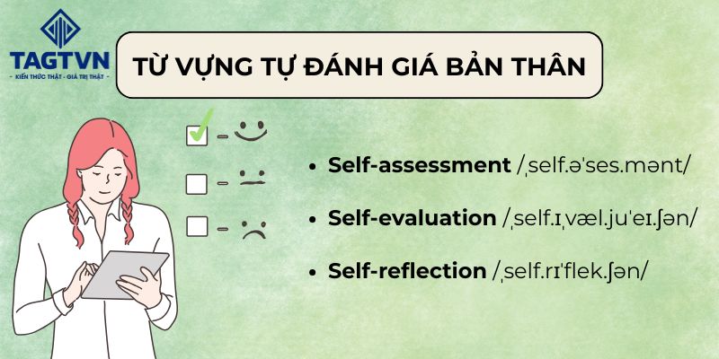Những từ vựng về tự đánh giá bản thân.