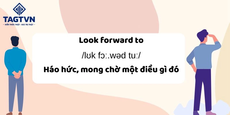 Định nghĩa và ví dụ về look forward to là gì?