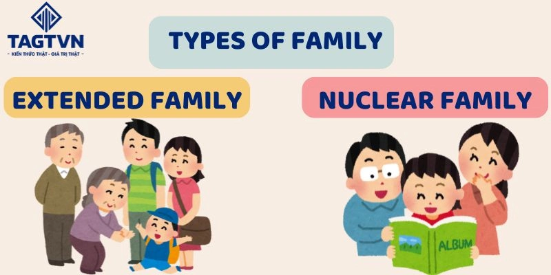 Có hai kiểu gia đình phổ biến hiện nay